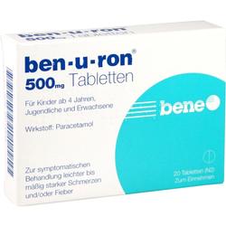 BEN-U-RON 500MG TABLETTEN